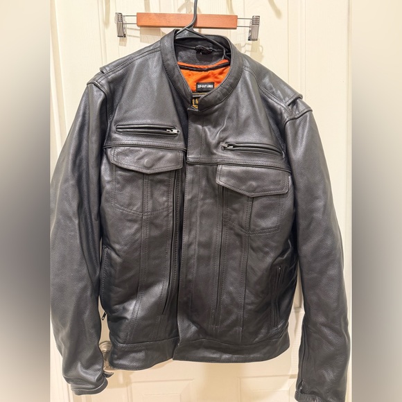 Milwaukee Leather Motorcycle Jacket great condition xl - Picture 3 of 8